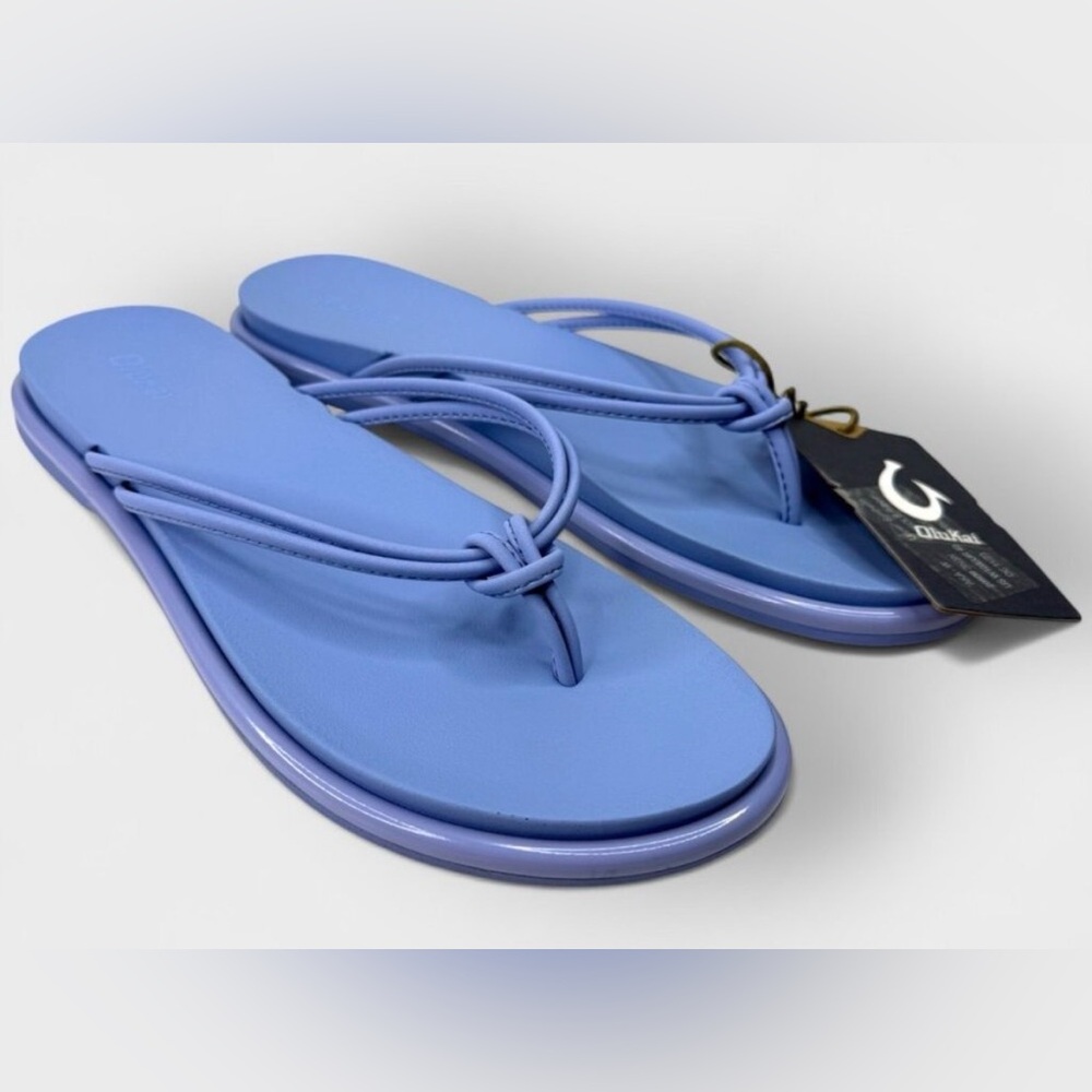 OluKai Women's 'Aka Flipflops Cloud Blue Brand New Size 11